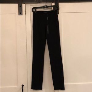 Black cigarette pants